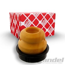FEBI BILSTEIN ANSCHLAGPUFFER, FEDERUNG VORDERACHSE BEIDSEITIG für AUDI A2 SEAT