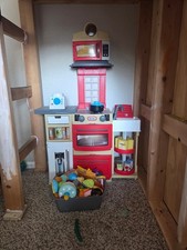 Little Tikes Play Kitchen Set w/ Accessories Stove, Sink, Fridge Toy Food In
