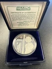 1985 Mexico 100 Pesos - Mexico '86 World Cup - .925 Sterling Silver w/Box & COA!