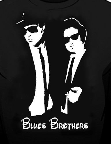 T-Shirt, Langarm, Komödie, klassischer Film, Blues Brothers,!00 % Baumwolle - Bild 2 von 2
