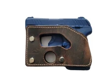 Pocket Holster Fits Ruger LCP MAX 380 Brown Leather Concealed Carry
