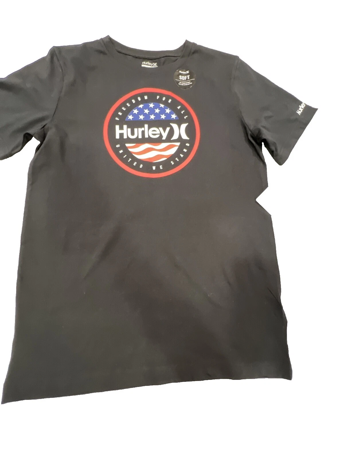 Hurley Short Sleeve Unisex Kids' Tops & T-Shirts