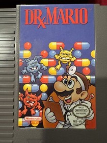 Dr Mario (Nintendo NES, 1990) Genuino OEM Aut&eacute;ntico Original Excelente Estado