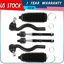 Front Inner Outer Tie Rod End For 2011-2015 Dodge Durango Jeep Grand Cherokee