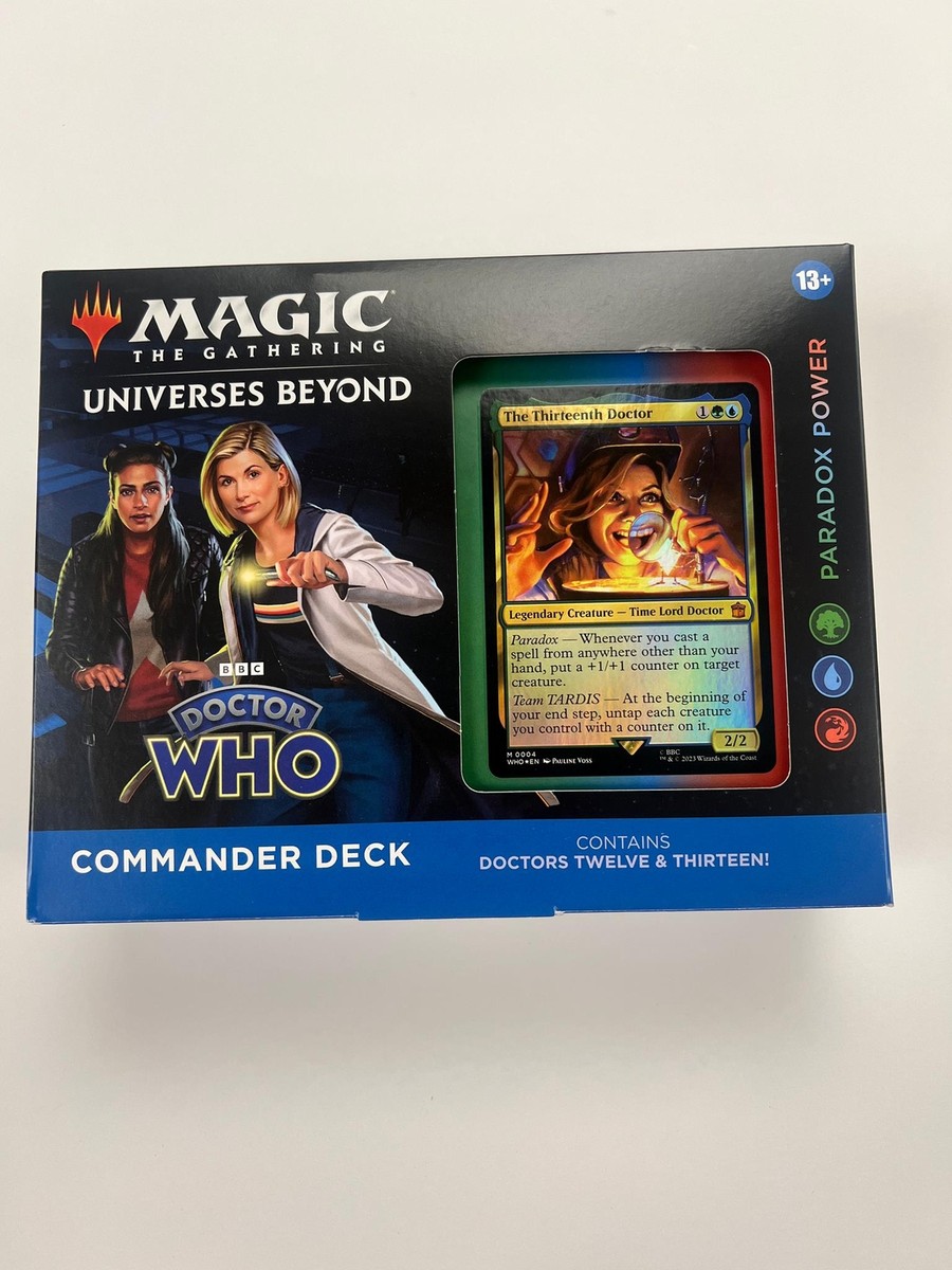 Mtg Doctor Who Commander Deck 195166228815| eBay Mtg Doctor Who Commander Deck 195166228815| eBay
