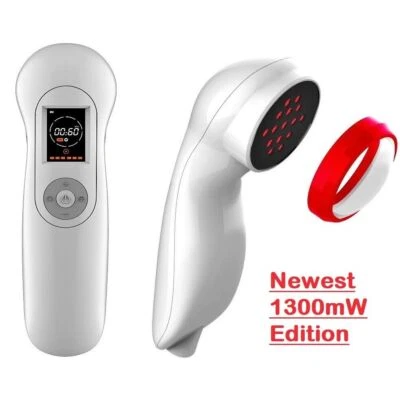 Kalte Cold Laser Therapie Gerät 1300mW Arthrose Allgemeine Schmerztherapie Lazer