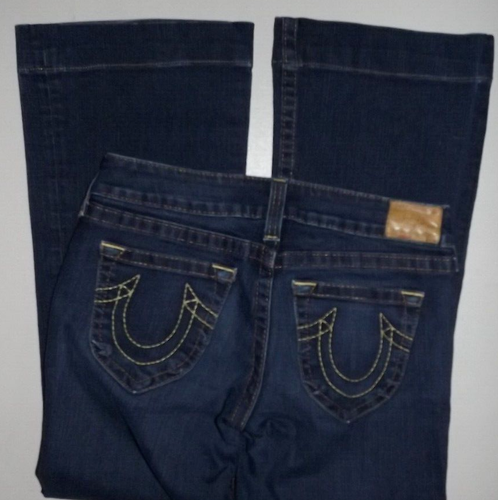 TRUE RELIGION CANDICE JEANS WOMENS SIZE 31 X 31 R768 - 第 1/3 張圖片