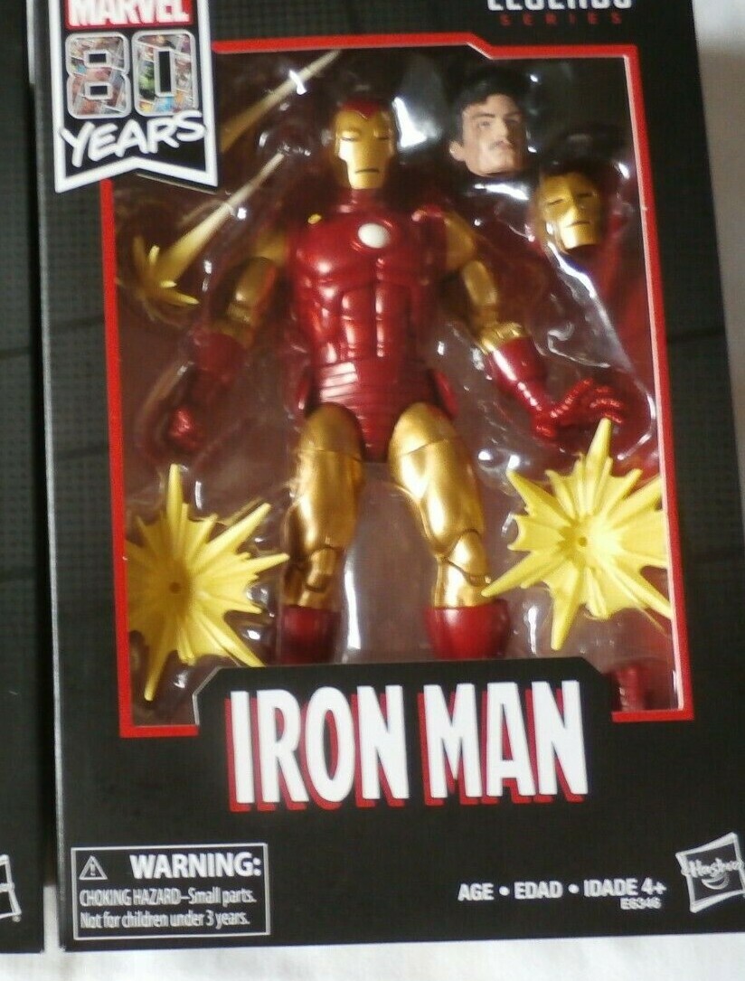 80th anniversary marvel legends iron man