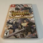 The Legend of Heroes: Trails of Cold Steel III (Nintendo Switch, 2020) - NO CARD