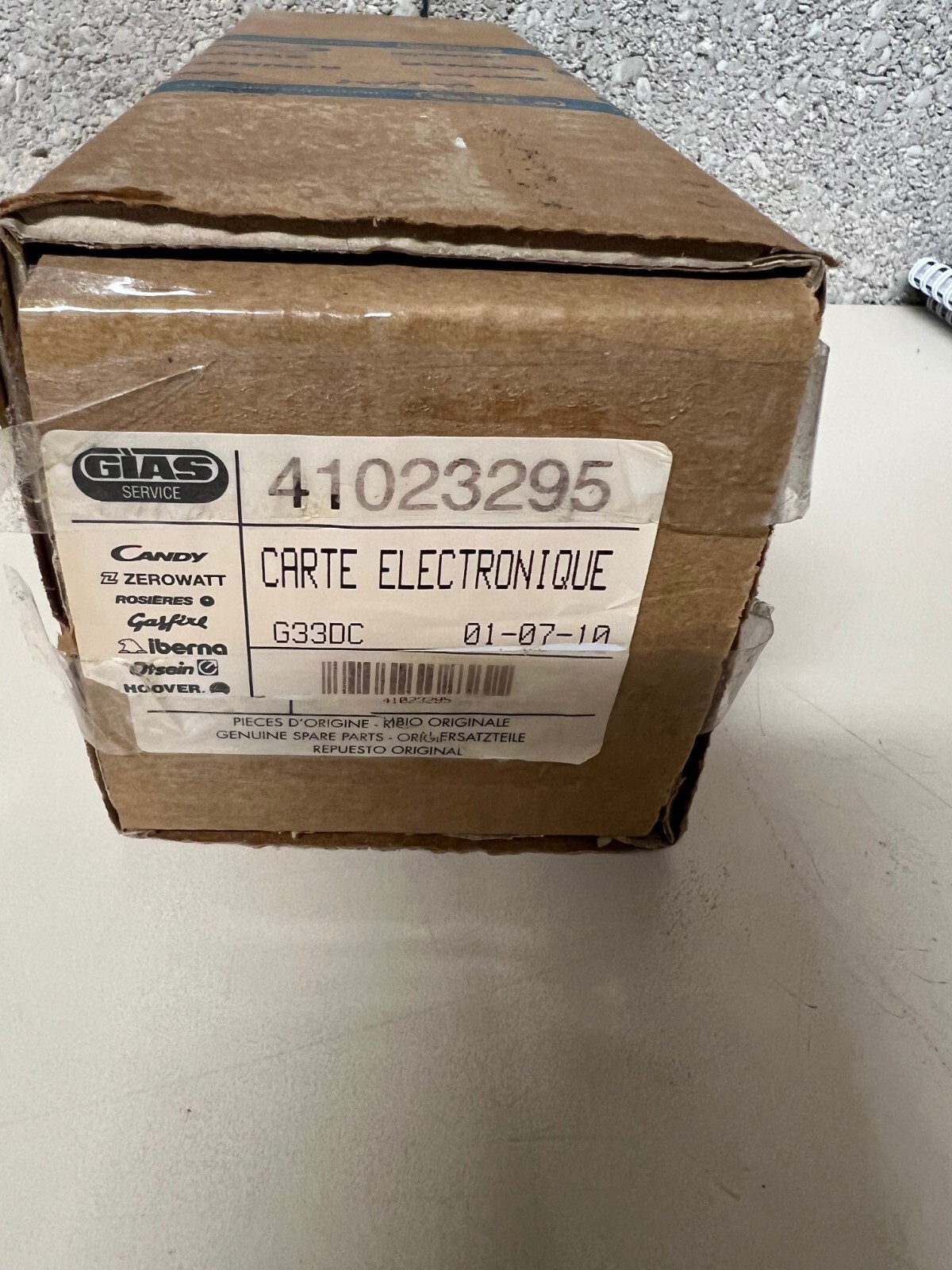 Afficheur 41023295 cuisinière Rosieres module programmateur four