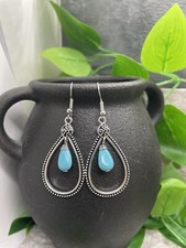 2.5  Silver-tone Earring Set Bohemian Retro Drop Dangle New Free Ship B2455