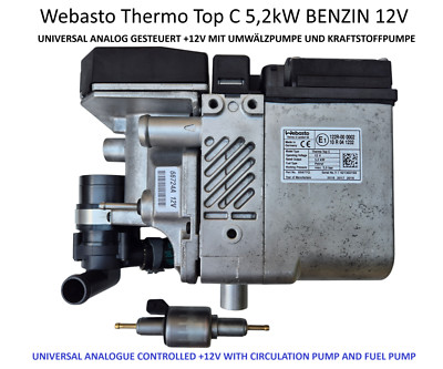 Webasto Thermo Top C 5,2kW Standheizung Benzin Universal Analog +12V START