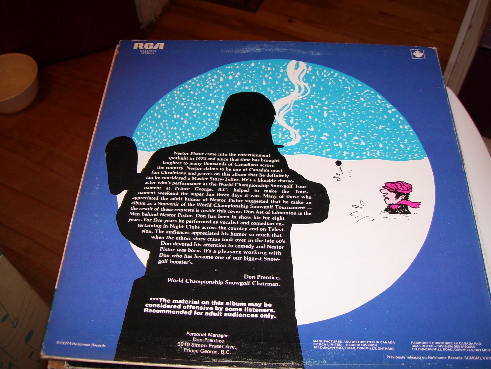 NESTOR PISTOR LIVE AT WORLD CHAMPIONSHIP SNOWGOLF PRINCE