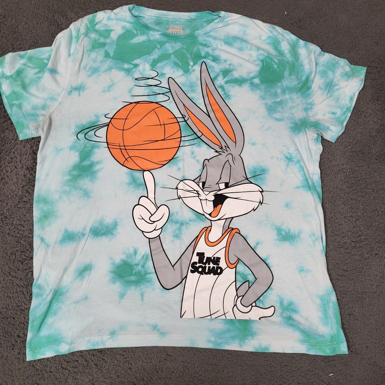 Space Jam A New Legacy Tie Dye Bugs Bunny Basketball Tee Shirt XL 46-48  