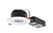 Tamlite Lighting CLY4G-30K/WH 4" Gimbal Low Profile LED Down Light