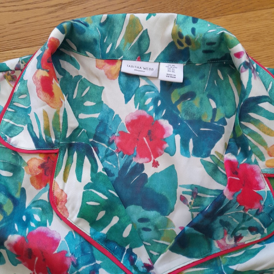 TK MAXX ladies New Silky Pyjamas Size XL eBay