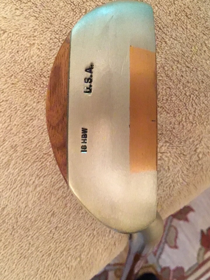 PUTTER Otey Crisman HICKORY- 1960 - especialistas en golf de segunda mano