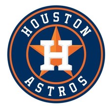 Calcomanía adhesiva de béisbol de los Astros de Houston MLB S229