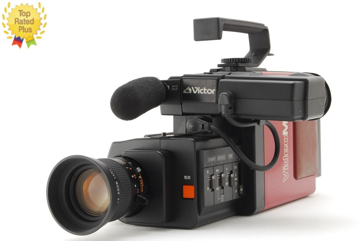ビデオカメラ GR-C1 ビクター ケース付き【昭和レトロ】 ビデオカメラ GR-C1 ビクター ケース付き【昭和レトロ】 As-is