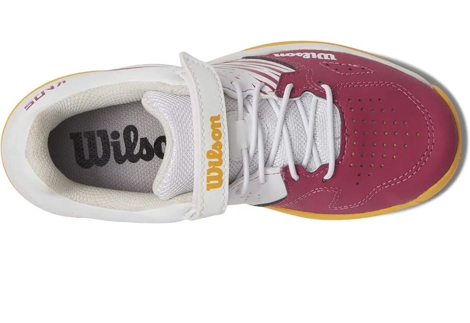 Zapatillas Tenis Wilson Junior Kaos K 2.0 Niños Niñas/Niños Rosa/Blanco Niños Talla 12k Foto 4 de 4
