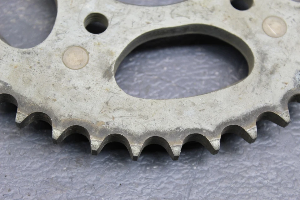 1974-1978 Honda CB550 OEM RODA DENTADA TRASEIRA 42T AÇO - Imagem 2 de 4