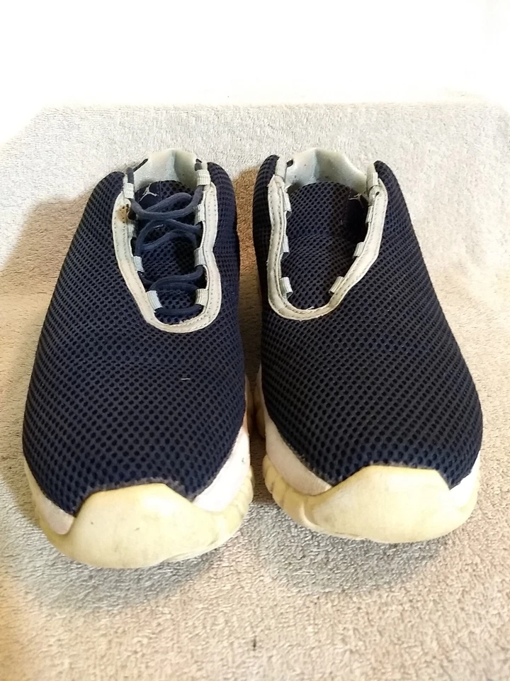 Nike Para Hombres Jordan Future Bajo Medianoche Azul Marino Blanco (718948-401), Talla: 10 #MT19+5 Foto 3 de 4