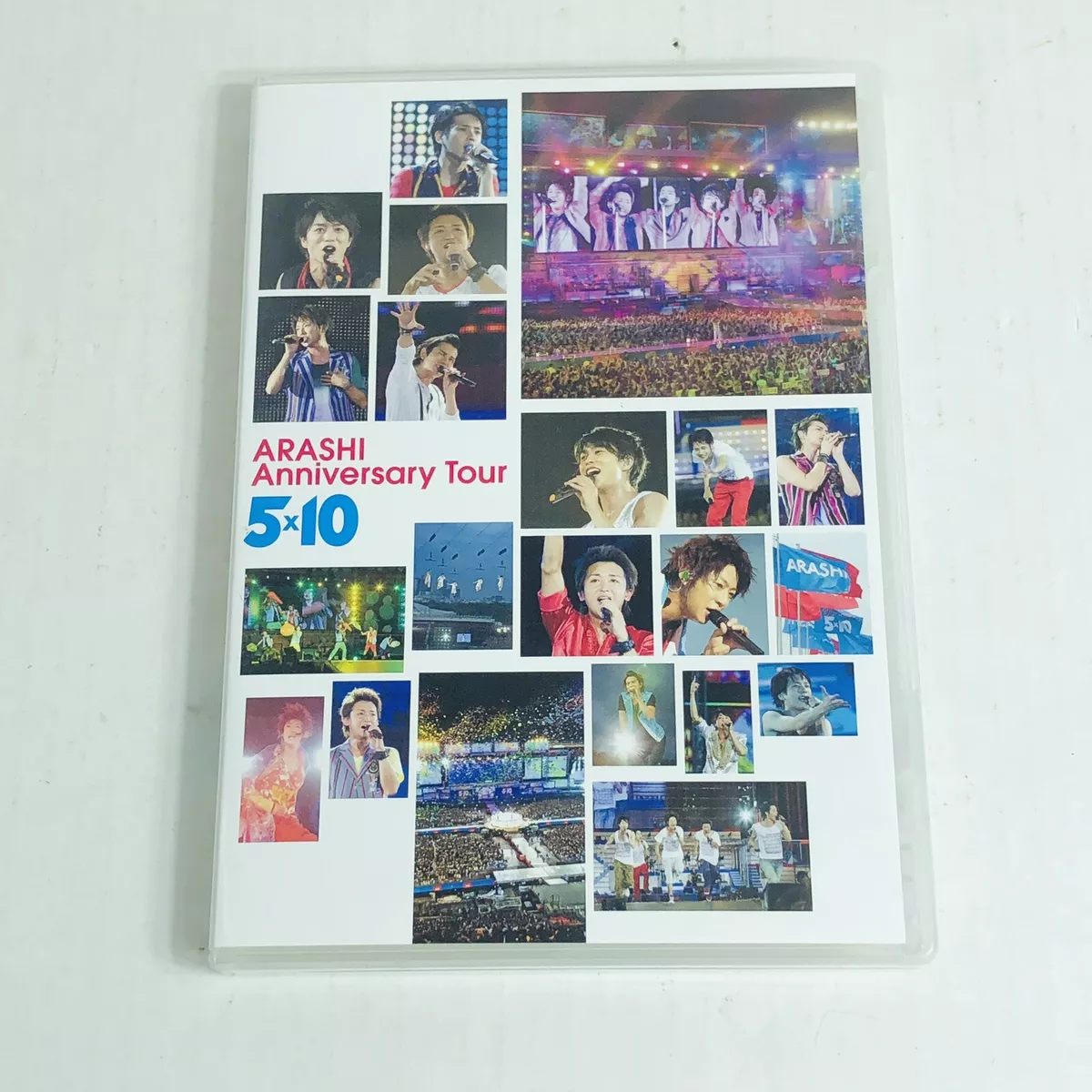 Arashi Anniversary Tour 5 x 10 (DVD 2 Disc Set, 2010) Region 2 OOP