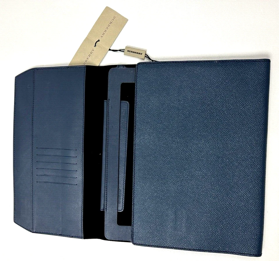 Nueva funda IPAD para tablet de cuero Burberry 7 1/4" x 9 1/4" Foto 3 de 4