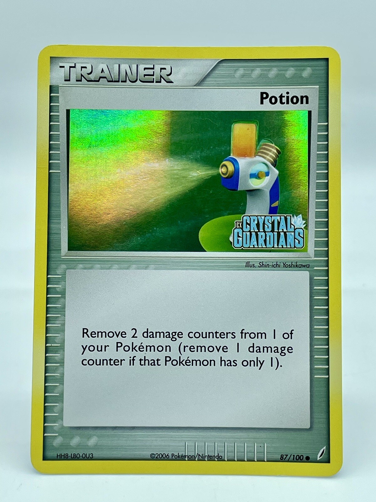 Potion 87/100 Trainer Reverse Holo EX Crystal Guardians Stamped Pokemon TCG LP