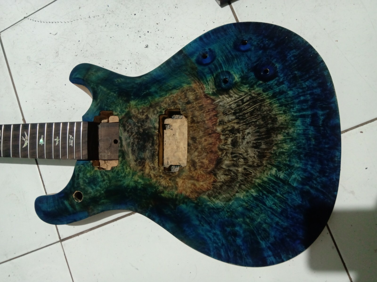 PRS style guitar body neck Finished eBay