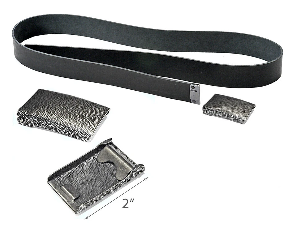 Genuino Ejército Alemán Negro Cuero Genuino Cinturón Militar Edición BW Pantalones Pantalones Foto 4 de 4