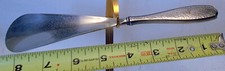 STERLING SILVER WEBSTER SHOE HORN 8.5" handle -- Sterling