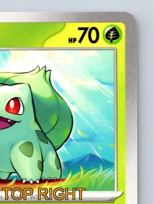 Bulbasaur HP70 ポケモンカード Bulbasaur HP 70 Leech Seed Attack Seed Pokémon Green Card | eBay