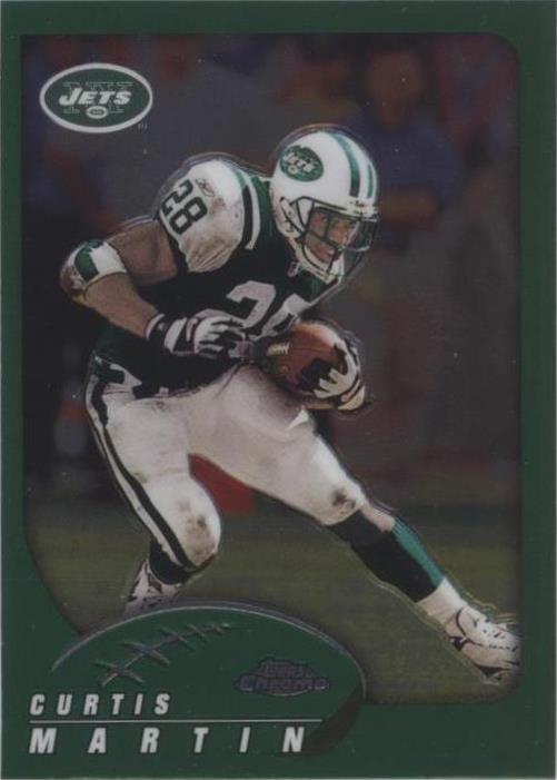2002 Topps Chrome Curtis Martin #70 - 1 of 2