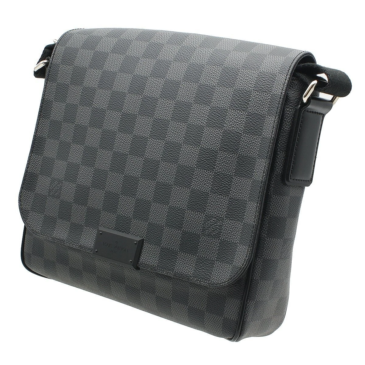 Louis Vuitton Messenger District Damier Graphite NM Black US #27 Louis Vuitton Messenger District Damier Graphite NM Black US