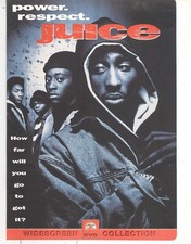 No Disc ORIGINAL COVER ART Juice 2000 DVD Cover Omar Epps