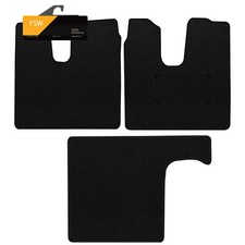 Fits Man-Erf Tgx 2007-2020 Fully Tailored Carpet Truck Floor Mats Black 3Pc