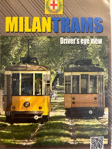 MILAN TRAMS: Driver’s Eye View DVD Train/Railway AS NEW!
