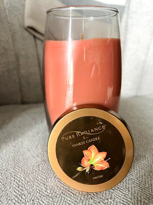NEW! Yankee Candle Pure Radiance - Nectar Scent - L 22 Oz RARE Discontinued