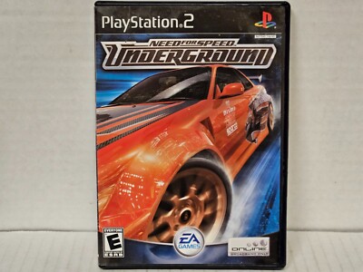 Need for Speed: Underground (Sony PlayStation 2 2003) PS2 Black Label CIB Tested