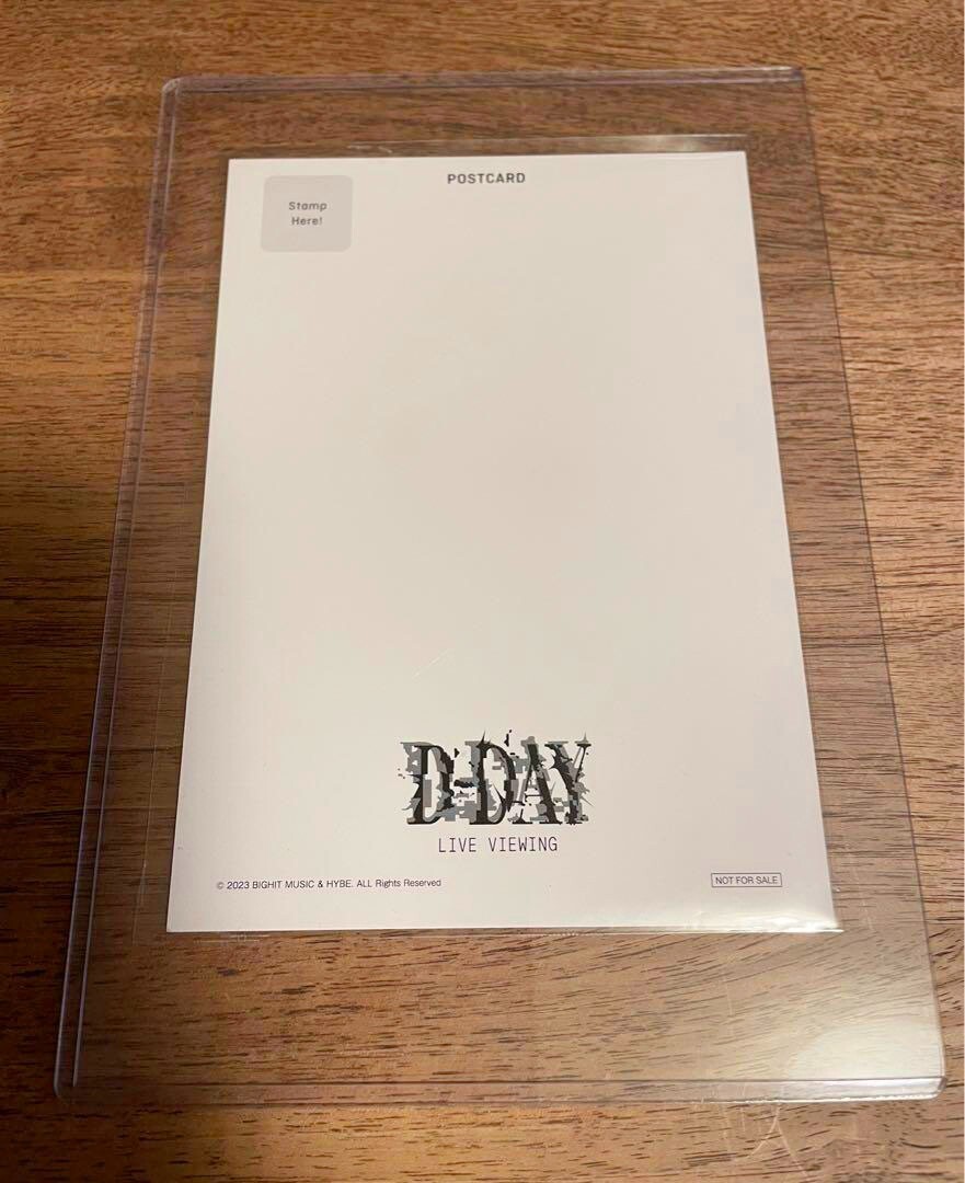 D-DAY JAPAN ラキドロトレカ AgustD SUGA 🔥 SUGA Agust D TOUR D-DAY in JAPAN DVD Limited Edition