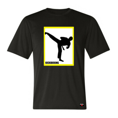 FISTFULL  Herren T-Shirt ''Motiv: KICKBOXING'' Kampfsport Kickboxen MMA Muay Thai