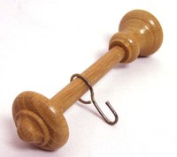 1 StüCk Raffhalter Holz Eiche Hell Ca.16,5 Cm