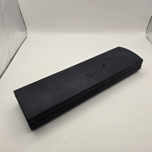 RARE VINTAGE SWISS LONGINES BLUE WATCH BOX REF:601 WITH OUTER & INNER BOXES. - Picture 12 of 19