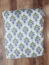 25 Yard Indian Cotton Handmade Print Fabric Sanganeri Hand Block Printed Fabric