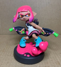 Neon Pink Inkling Girl Amiibo - Splatoon s...