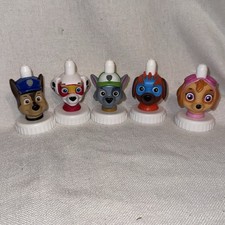 Good 2 Grow Paw Patrol Topper Lot Of 5 Rocky Chase Marshall Skye Zuma Super Pups