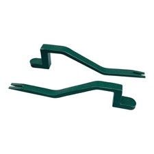 Stahldachrechen zum Schindelentferner - 29 x 6,5 x 3 cm Nagelzieher Hebel