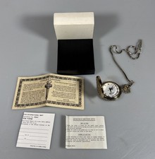 Statue of Liberty Pocket Watch Limited Edition American International Mint COA
