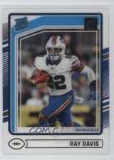 2024 Panini Clearly Donruss Rated Rookie Ray Davis #88 3do